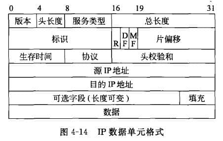  IP data unit format