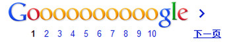  Google's pagination