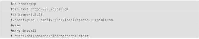  Installing the Apache Web Server