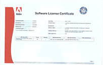  Adobe genuine license